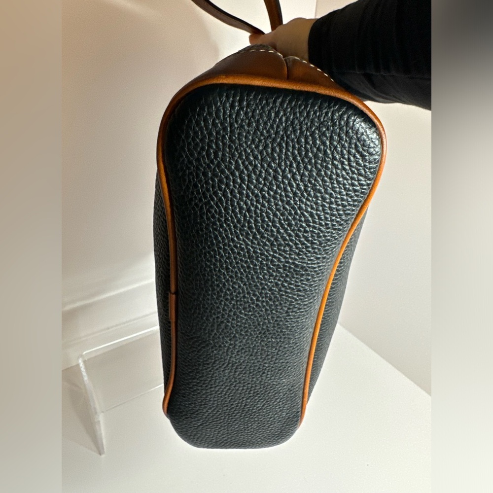 Dooney & Bourke Black and Tan Crossbody Bag - Picture 7 of 15